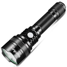 SupFire puissante 10w CREE lampe de poche 1000lm cinq modes en aluminium rechargeable magnétique led torche lumière lampes de poche tactiques